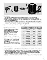 Предварительный просмотр 3 страницы SuperFish Pondeco Plus RC 500 User Manual