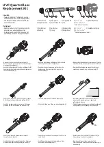 Preview for 2 page of SuperFish UVC Quartz Glass Replacement Kit Manual