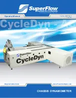 Предварительный просмотр 1 страницы SuperFlow CycleDyn-AC Operator'S Manual