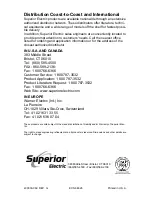 Preview for 32 page of Superior Electric SLO-SYN SS2000MD4-M Installation Instructions Manual