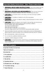 Preview for 2 page of Superior Electric STABILINE Installation, Operation And Maintenance Manual