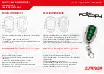 Preview for 3 page of Superior Electronics Roll and copy Instruction Manual