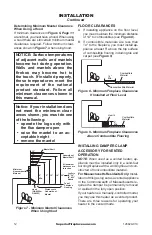 Preview for 12 page of Superior Fireplaces BGE18NR Installation And Operation Instructions Manual