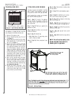 Предварительный просмотр 10 страницы Superior Fireplaces BRT4000 Assembly, Installation And Operation Instructions