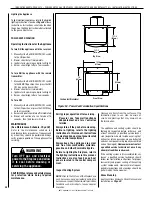 Предварительный просмотр 38 страницы Superior Fireplaces DRC6300 Series Installation And Operation Instruction Manual