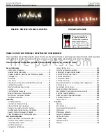 Предварительный просмотр 4 страницы Superior Fireplaces DRL2000 Series Installation And Operation Instruction Manual