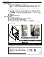 Предварительный просмотр 64 страницы Superior Fireplaces DRT2000-C Series Installation And Operation Instructions Manual