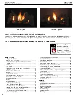 Предварительный просмотр 4 страницы Superior Fireplaces DRT3000-C Series Installation And Operation Instructions Manual