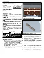 Предварительный просмотр 54 страницы Superior Fireplaces DRT3000-C Series Installation And Operation Instructions Manual