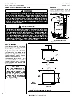 Предварительный просмотр 40 страницы Superior Fireplaces DRT63 Installation & Operation Instructions