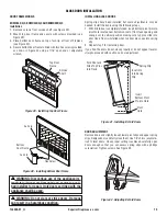 Предварительный просмотр 19 страницы Superior Fireplaces F0600 Installation And Operation Instruction Manual