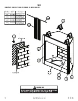 Предварительный просмотр 14 страницы Superior Fireplaces F4106 Installation And Operation Instructions Manual