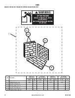 Предварительный просмотр 16 страницы Superior Fireplaces F4106 Installation And Operation Instructions Manual