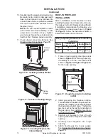 Предварительный просмотр 12 страницы Superior Fireplaces LBG18BM Manual