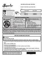 Preview for 1 page of Superior Fireplaces LMF30GT Assembly, Installation And Operation Instructions