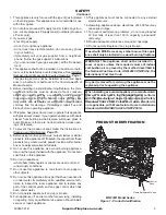 Preview for 3 page of Superior Fireplaces LMF30GT Assembly, Installation And Operation Instructions