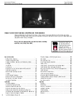 Предварительный просмотр 4 страницы Superior Fireplaces MHD 35 Series Installation And Operation Instructions Manual