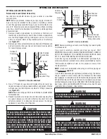 Предварительный просмотр 14 страницы Superior Fireplaces MHWB36CB Installation And Operation Instructions Manual