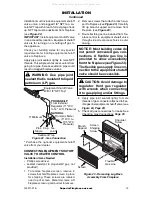 Предварительный просмотр 19 страницы Superior Fireplaces VCM3026ZTN Installation And Operation Instructions For