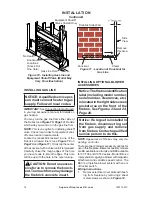 Предварительный просмотр 14 страницы Superior Fireplaces VCT3032B Installation And Operation Instructions Manual