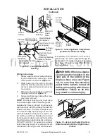 Preview for 15 page of Superior Fireplaces VCT3032FS Installation And Operation Instructions Manual