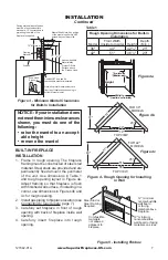 Предварительный просмотр 7 страницы Superior Fireplaces VRE3036ZMN Installation And Operation Instructions Manual