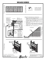 Предварительный просмотр 2 страницы Superior Fireplaces VRE4032 Series Manual