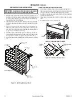 Предварительный просмотр 12 страницы Superior Fireplaces VRE4536RH Assembly, Installation And Operation Instructions