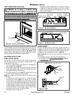 Preview for 14 page of Superior Fireplaces VRE4543EN Installation And Operation Instructions Manual