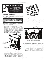 Предварительный просмотр 12 страницы Superior Fireplaces VRE6000 Assembly, Installation And Operation Instructions