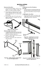 Предварительный просмотр 17 страницы Superior Fireplaces VRL4543ZMN Installation And Operation Instructions Manual