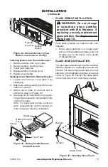 Предварительный просмотр 19 страницы Superior Fireplaces VRL4543ZMN Installation And Operation Instructions Manual