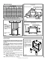 Предварительный просмотр 11 страницы Superior Fireplaces VRT3132F Assembly, Installation And Operation Instructions