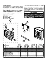 Preview for 17 page of Superior Fireplaces VRT3536WH Installation And Operation Instructions Manual