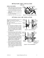 Предварительный просмотр 15 страницы Superior Fireplaces VRT4536 Installation And Operation Instruction Manual