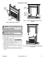 Preview for 11 page of Superior Fireplaces VRT6036 Installation And Operation Instructions Manual