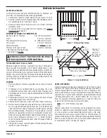 Предварительный просмотр 5 страницы Superior Fireplaces WCT2036WS Installation & Operation Instructions