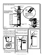 Предварительный просмотр 11 страницы Superior Fireplaces WCT4820 Assembly, Installation And Operation Instructions