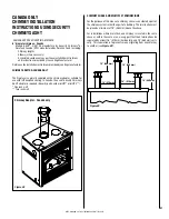 Предварительный просмотр 21 страницы Superior Fireplaces WCT4820 Assembly, Installation And Operation Instructions