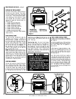 Предварительный просмотр 8 страницы Superior Fireplaces WCT4920 Installation And Operation Instruction Manual