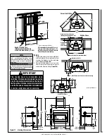 Предварительный просмотр 11 страницы Superior Fireplaces WCT4920 Installation And Operation Instruction Manual