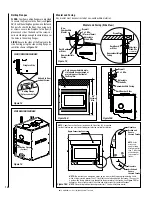 Предварительный просмотр 14 страницы Superior Fireplaces WCT4920 Installation And Operation Instruction Manual