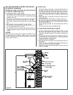 Предварительный просмотр 26 страницы Superior Fireplaces WCT4920 Installation And Operation Instruction Manual