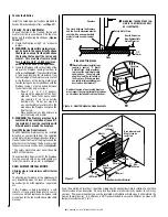 Предварительный просмотр 8 страницы Superior Fireplaces WCT6820 Installation And Operation Instruction Manual