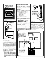 Предварительный просмотр 11 страницы Superior Fireplaces WCT6820 Installation And Operation Instruction Manual