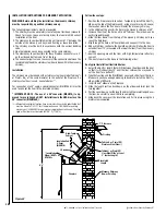 Предварительный просмотр 20 страницы Superior Fireplaces WCT6820 Installation And Operation Instruction Manual