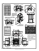 Предварительный просмотр 10 страницы Superior Fireplaces WCT6820WS Installation And Operation Instructions Manual