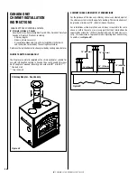 Предварительный просмотр 24 страницы Superior Fireplaces WCT6920 Installation And Operation Instruction Manual