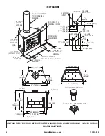 Предварительный просмотр 4 страницы Superior Fireplaces WRE3036WH Installation And Operation Instruction Manual