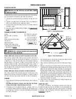 Предварительный просмотр 5 страницы Superior Fireplaces WRE3042WH Installation And Operation Instructions Manual